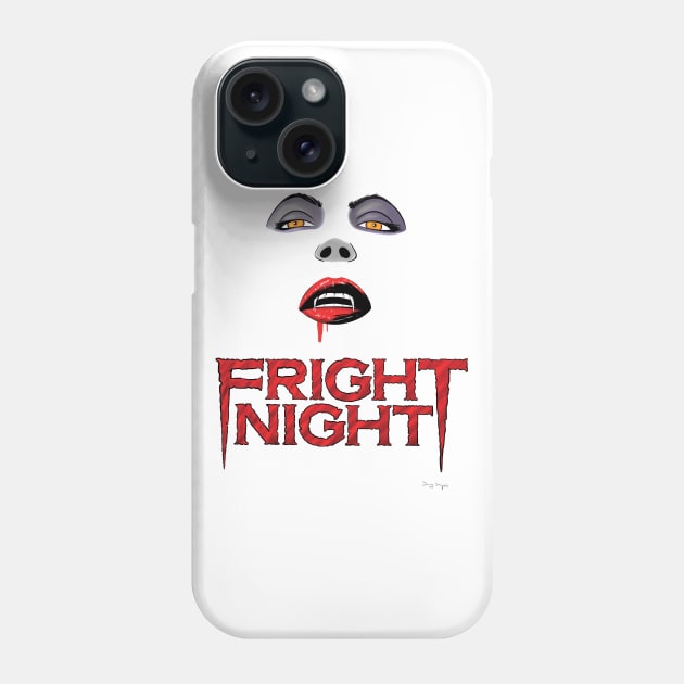 Fright Night 2 with font Phone Case by DougSQ