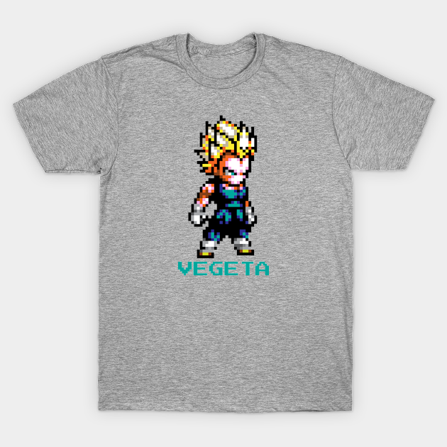 Dragon Ball Z Pixel Vegeta Vegeta T Shirt Teepublic Dragon Ball Z Pixel Vegeta Vegeta T Shirt Teepublic