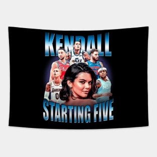 Kendall Starting Five Tapestry