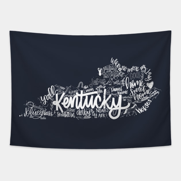 My Old Kentucky Home Tapestry by Hannah’s Hand Lettering