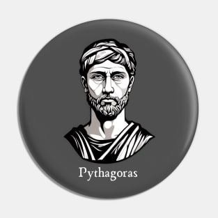 Pythagoras Mathematician math teacher gift Pythagorean theorem Pin