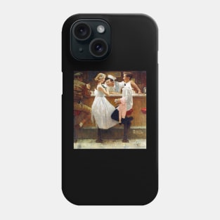 After The Prom 1957 - Norman Rockwell Phone Case