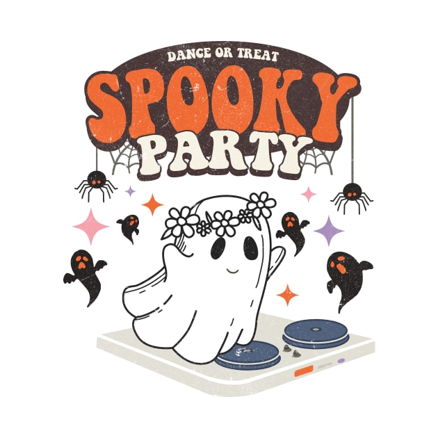 Ghostly Dance or Treat: Spooky Halloween Party by ivaostrogonac