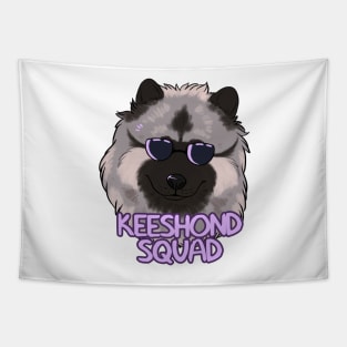 KEESHOND SQUAD Tapestry