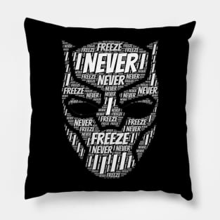 I never Freeze Superhero Panther shirt Pillow