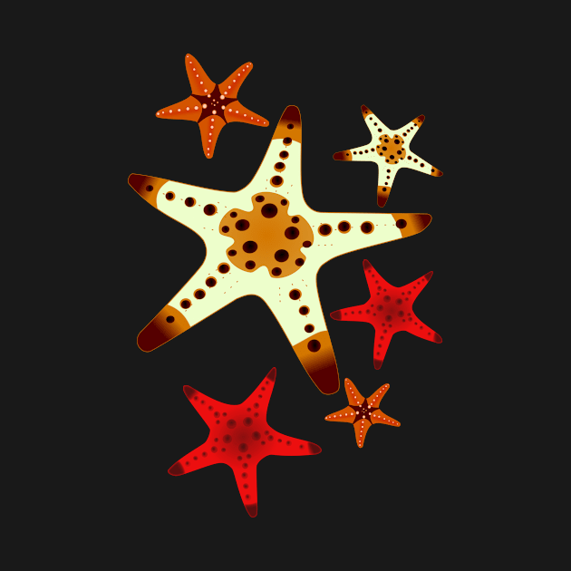 Sea Stars by artsandherbs