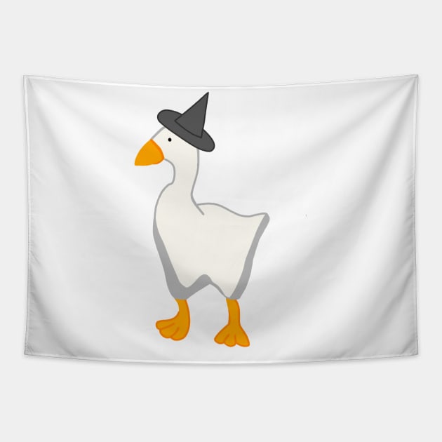 witch goose Tapestry by Literallyhades 