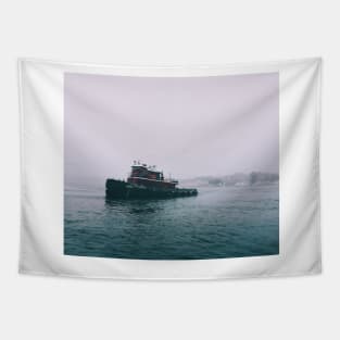 On the misty seas Tapestry