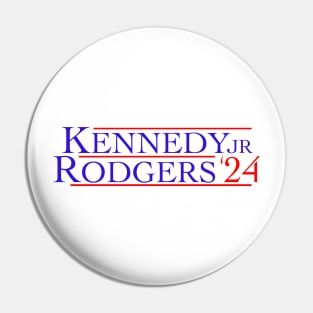 Kennedy Jr. - Rodgers 2024 Pin