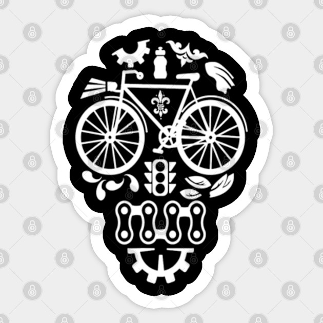 cycling skull