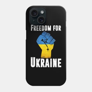 freedom for ukraine Phone Case