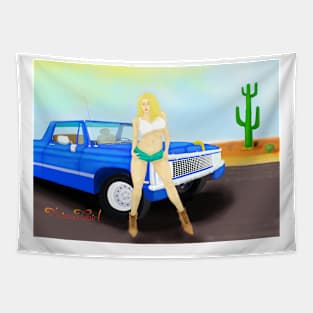 Fashion in Arizona Tapestry