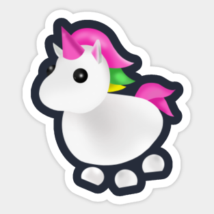 Adopt Me Stickers Teepublic - roblox bloxburg unicorn decals