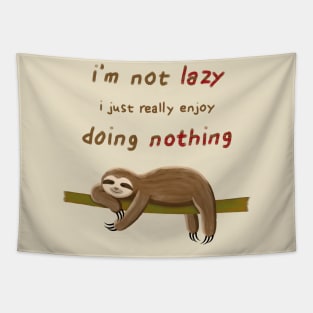 Sloth's Quote Tapestry