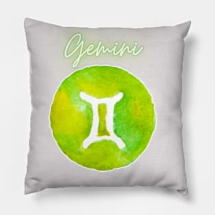 Gemini zodiac sign Pillow