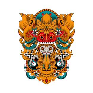 barong and rangda illustration design T-Shirt