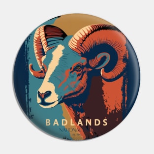 Badlands National Park Pin