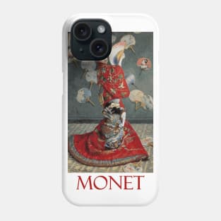 Madame Monet in a Japanese Kimono by Claude Monet Phone Case