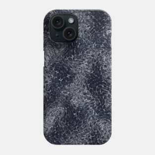 Black liquify Phone Case