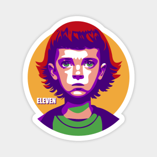 Eleven Stranger Things Portrait Magnet