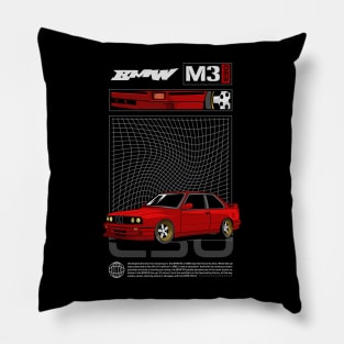 Classic M3 E30 Car Pillow