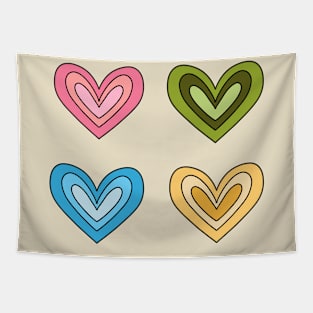 4 Hearts Tapestry