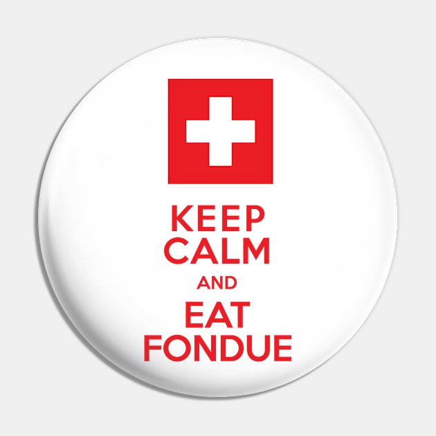 Keep Calm and Eat Fondue Pin by AntiqueImages