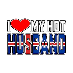 I Love My Hot Iceland Husband T-Shirt