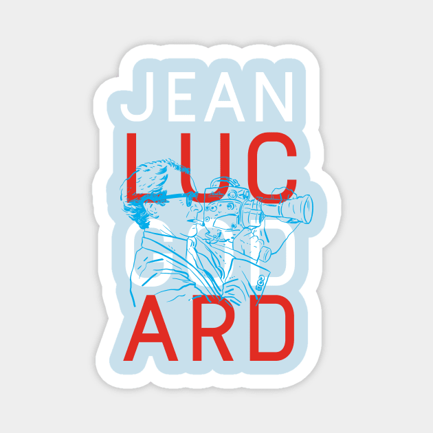 Jean Luc Godard Magnet by IgorFrederico