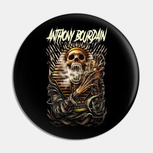 ANTHONY BOURDAIN BAND MERCHANDISE Pin