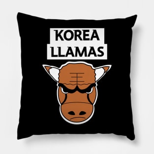 Korea Llamas Pillow