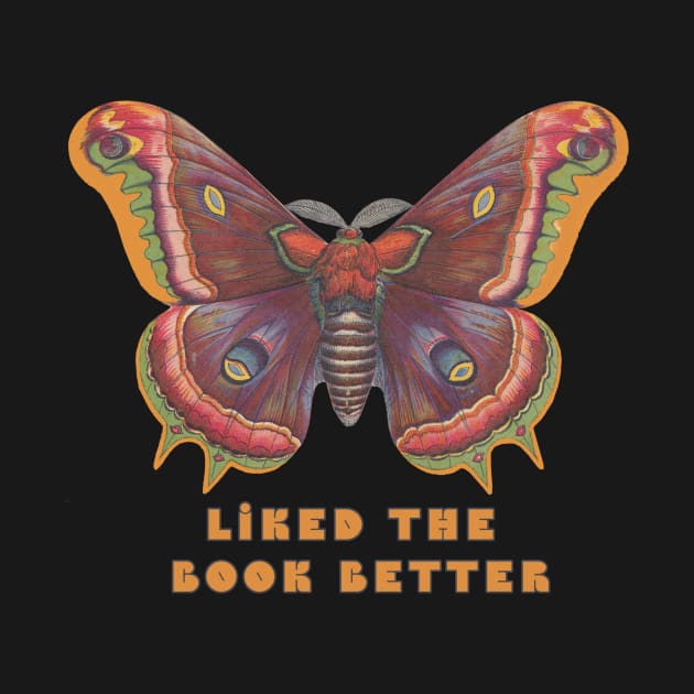Luna Moth Liked the Book Better by alexp01