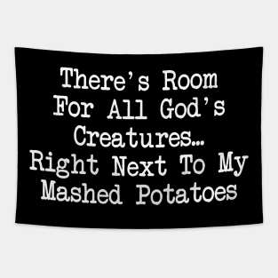 There's Room For All God's Creatures Tapestry