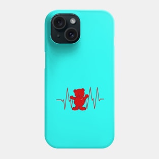 Bear Heartbeat Phone Case