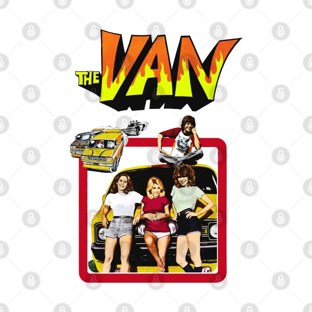 The Van )( 70s Cult Comedy Fan Art by darklordpug