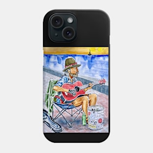 Key West Busker Phone Case