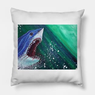 Great White Gauntlet Pillow