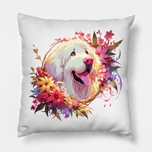 Komondor Mothers Day Dog Mom Special Gift Portrait Pillow