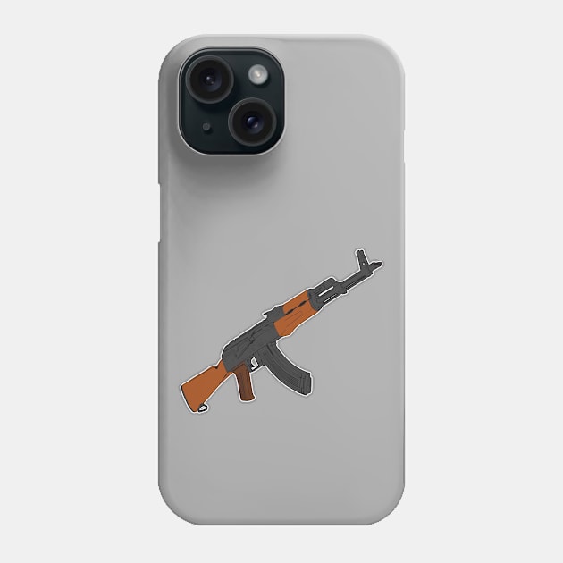 For gun lover! Kalashnikov assault rifle Phone Case by FAawRay