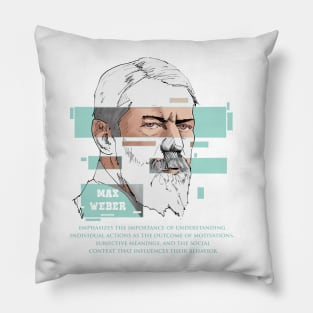 Max Weber Pillow