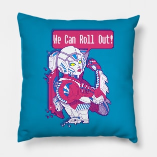 Fembots UNITE! Pillow