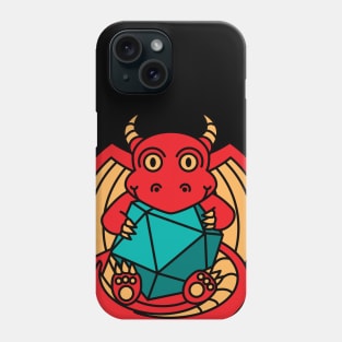 Baby Dragon d20 Dungeons and Dragons Phone Case