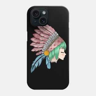 Anime indian girle Phone Case