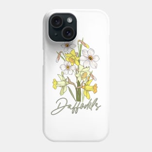 Daffodils-Spring flowers Daffodils Phone Case