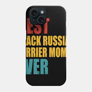 Vintage Best Black Russian Terrier Mom Ever T-shirt Phone Case