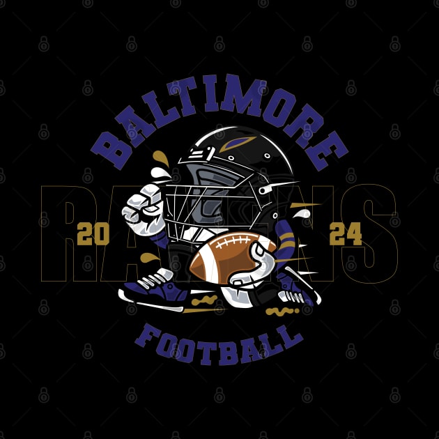 Baltimore Football by Nagorniak