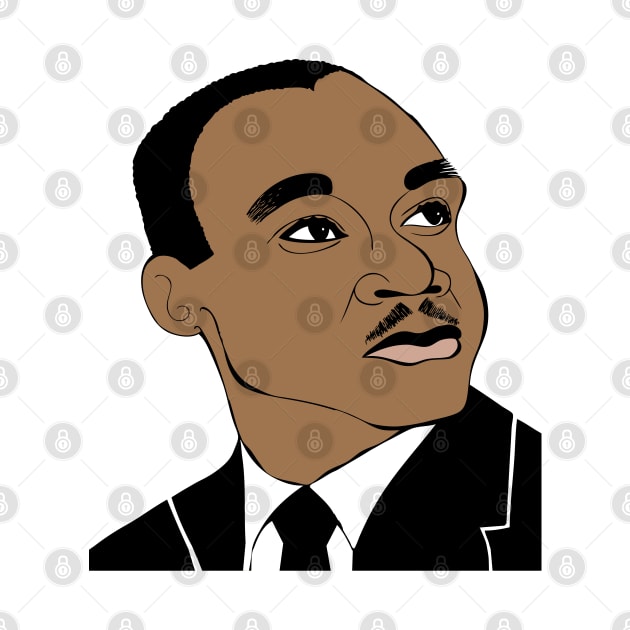 CIVIL RIGHTS LEADER by cartoonistguy