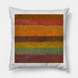 Orange Line Pillow