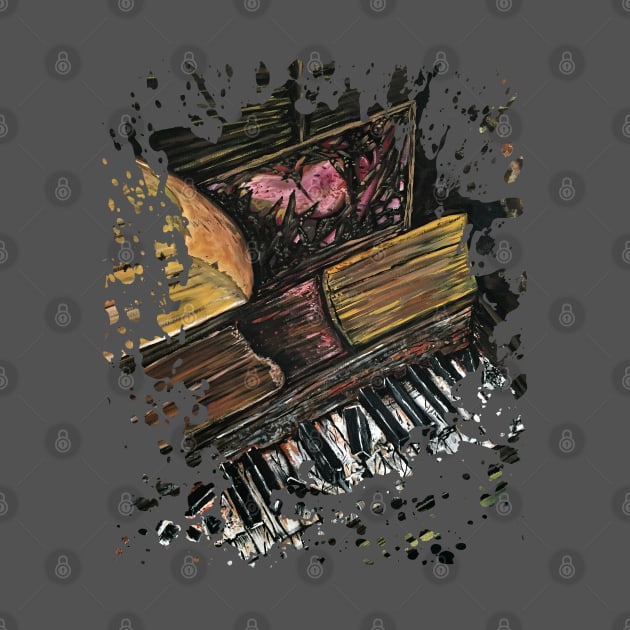 Broken Piano by adamzworld