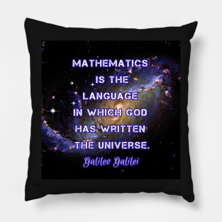 Mathematician Gift God Wrote Universe with Language Mathematics Pillow